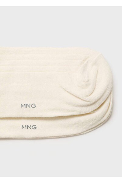 MANGO Man 2'li fitilli pamuklu çorap seti