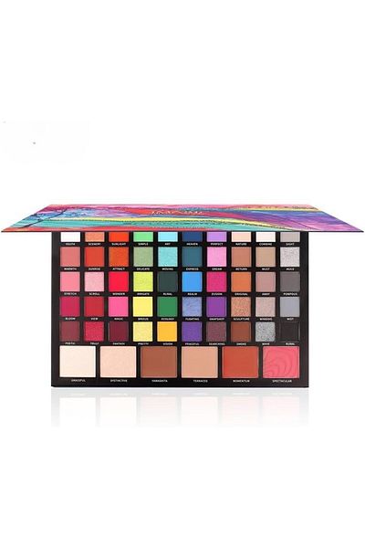 imagic 56-Color All-in-One Makeup Palette | Comprehensive Eyeshadow, Highlighter, Blusher, Contour K
