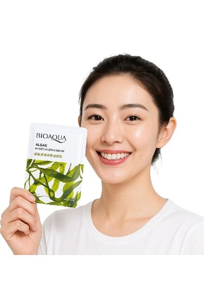 24 7 Life Mască facială hidratantă cu alge 7LIFE, BIOAQUA, 25g