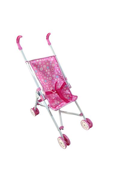 Kelebek Oyuncak Foldable Metal Cane Stroller Polka Dot Patterned Baby Stroller