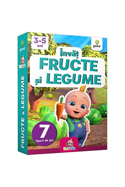 Editura Gama Invat FRUCTE si LEGUME