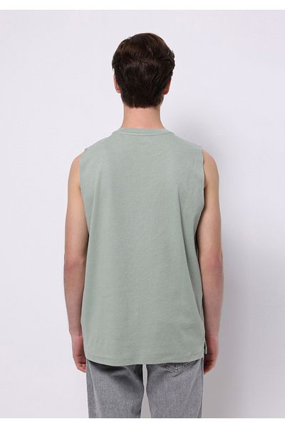 Colin's Regular Fit Men's Green Undershirt