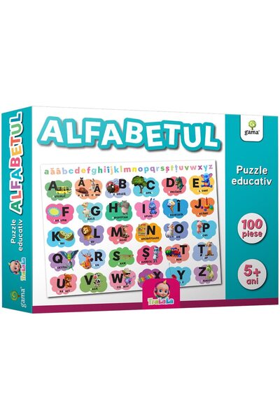 Editura Gama Αλφάβητο/Εκπαιδευτικό Παζλ ΤραΛαΛα