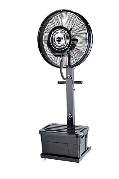 Zass Ventilator exterior multifuncțional ZOMF 02 cu pulverizator Putere 260W Diametru 66cm Rezervor de apă 41L 3 viteze