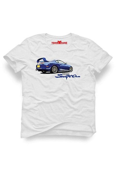 Tshirthane Ανδρικό μπλουζάκι Toyota Supra
