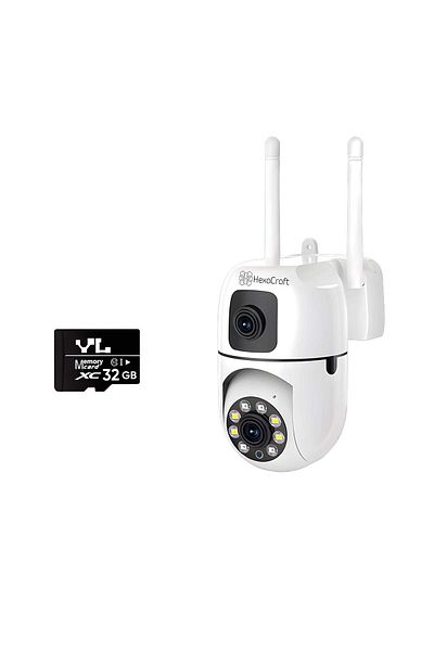 HexaCraft HexaEye Dual WIFI CCTV Video Surveillance Camera