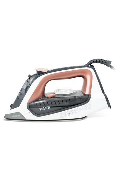 Zass Steam iron Zass A 21, 2600w, 150g/min steam jet, ceramic soleplate, 380ml tank adjustable thermostat