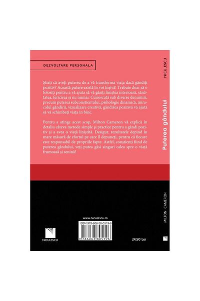 Editura Niculescu The power of thought