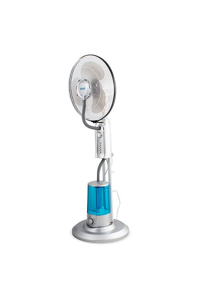 Zass ZMF 01 Silver water spray fan with super fine spray 320ml/h, Power 75W, 3.2L tank, 3 speeds