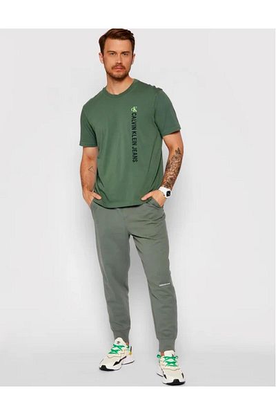 Calvin Klein T-Shirt Green Relaxed Fit