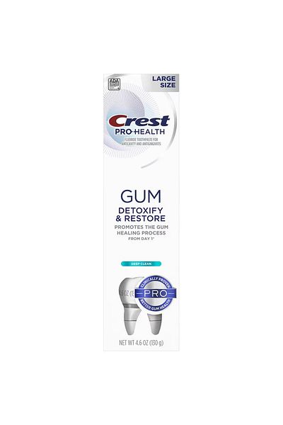 CREST Toothpaste, Crest, Pro-Health, Gum Detoxify and Restore, Deep Clean, Helps Repair Loose Enamel