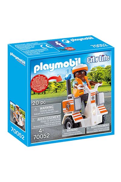 Playmobil Playmobil City Life, Rescue - Medic with Segway Balance Vehicle