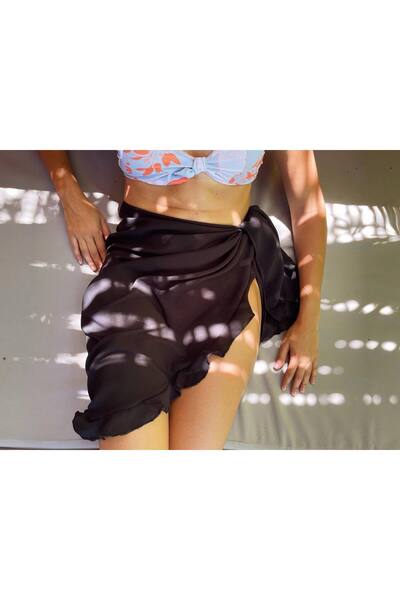 ARHEZ TEKSTİL Φούστα παρέο από τούλι Seraz