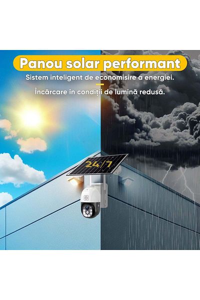 HexaCraft Surveillance camera, HexaEye, Indoor/Outdoor, Solar panel 12,000 mAh