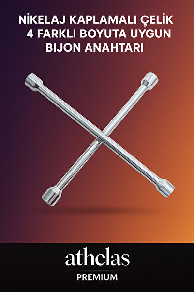Athelas Tuv Belgeli Kolay Çevrilen Her Boyuta Uygun Nikelaj Kaplamalı Çelik K...