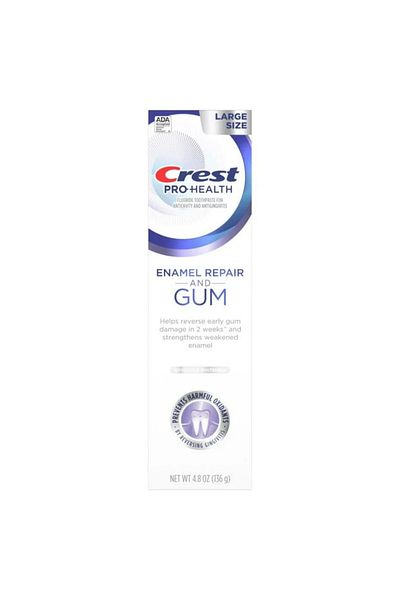 CREST Toothpaste, Crest, Pro-Health, Advanced Whitening, Whitening and Repair of Weak Enamel, Protects