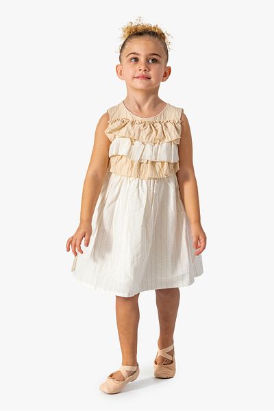 Baby Animals Baby Girl Girl Kid Birthday Party Wedding Dress Short Sleeve Sleeveless Lined