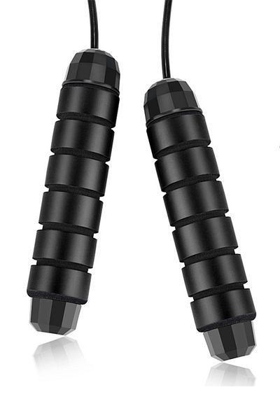 MAVIGOK Weighted Speed Jump Rope with Memory Foam Handles for Effective Cardio and Training