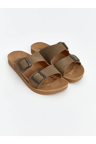 LC Waikiki Double Striped Women's Slippers