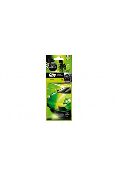 Aromacar Αρωματικό αυτοκινήτου Aroma Car City Card Lemon