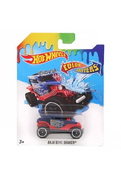 mattel Mattel Hot Wheels color-changing Baja Bone Shaker car