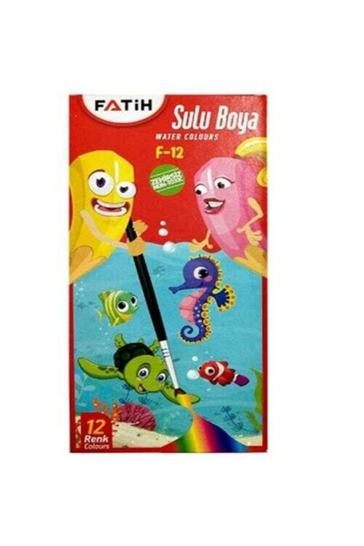 Fatih Sulu Boya F-12 Bıg Sıze 12 Renk