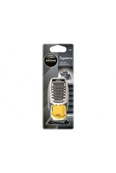 Aromacar Αρωματικό χώρου αυτοκινήτου Aroma Car Supreme Slim Μαύρο