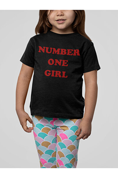 SEVBANO Number One Girl Written Unisex Παιδικό T-Shirt (1-12 ετών)