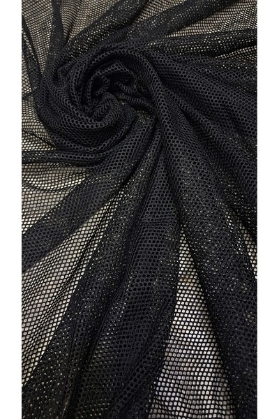 ELİTSEK Siyah file kumaş En 150 cm