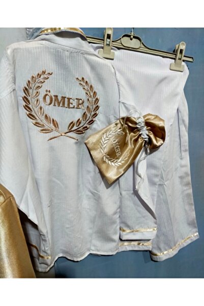 YASEMİNCE TASARIMLAR Sünnet pijama ve sabahlık set