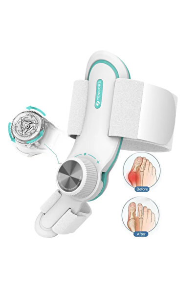 QuTek Corector monturi LQT Tenicore, Repozitionare Deget, ajustare graduala cu 3 brate specializate, Alb