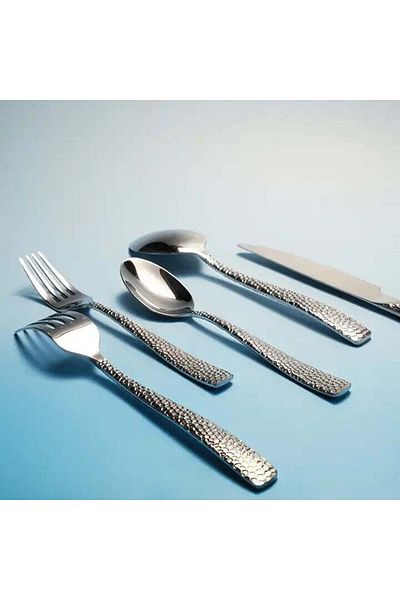 E.V.A. Home Decor Elven Silver Flatware - Set of 20 pieces
