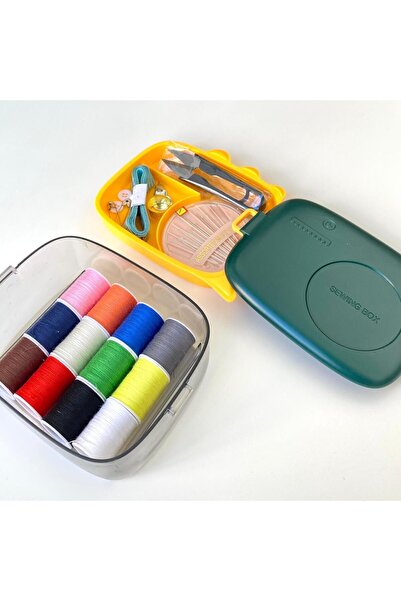 DUCK HOBY Σετ ραπτικής 36 τεμαχίων Εργαλείο ραπτικής και ψαλίδι για ταξίδι στ...