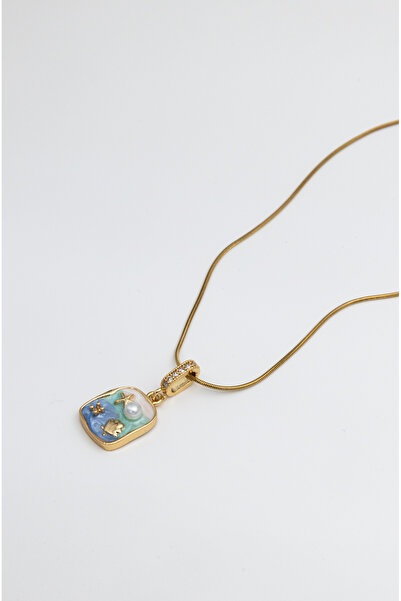 Limosse Jewelry Marin Çelik Gold Kolye