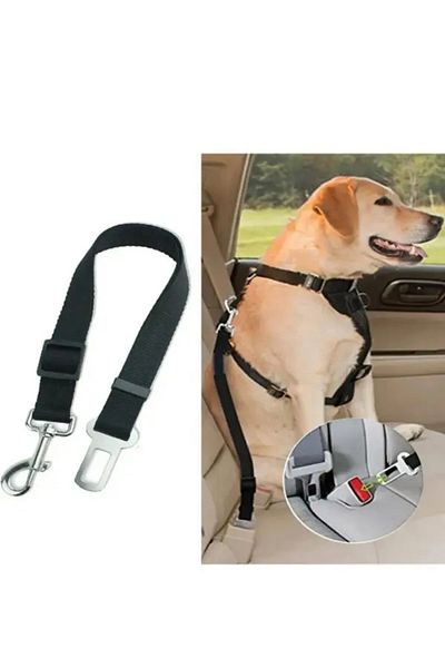 Ankaflex Adjustable Nylon Pet Car Seat Belt Straps Vehicle Pet Safety with Buckle