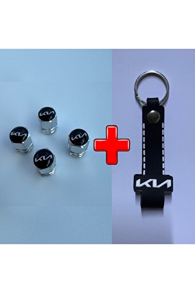 Lazer Store Kia Sportage ile Uyumlu Logolu Alüminyum Sibop Kapağı ve Silikon ...