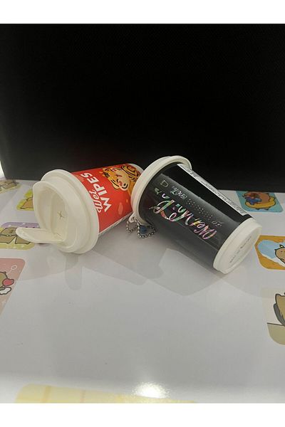 demirosa 2 Wet Wipes with Keychain