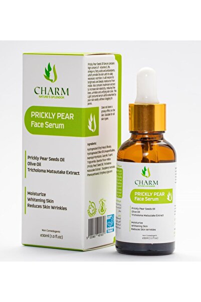 CHARM سيروم زيت بذور التين الشوكي العضوي للوجه من تشارم - 30 مل