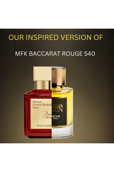 LATELİER ERİN Extract de parfum L’Atelier Erin N8, Niche Series,50 ml, unisex, inspirat din MFK Baccarat Rouge 540