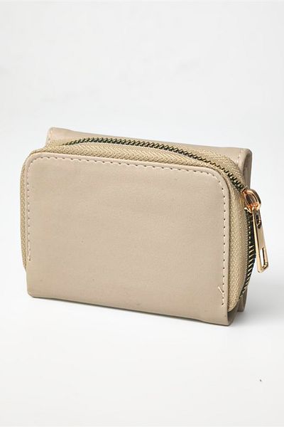 Ecrou Coin Compartment Handbag Mink