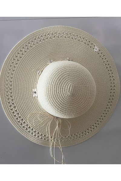 demirosa Women's Straw Beach Hat