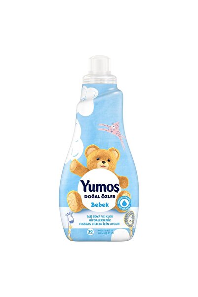 Yumoş Çamaşır Yumuşatıcısı Doğal Özler Bebek 50 Yıkama 1200 Ml 4 ADET