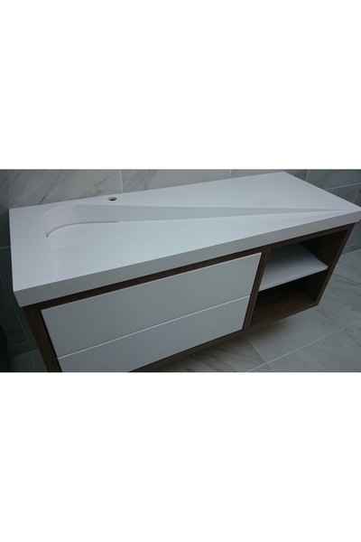 BUAKRİL M3 LÜX LAVABO DOLABI