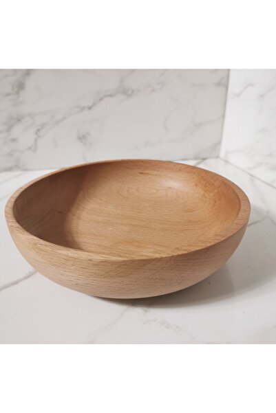 ayrawood 16 cm Handmade Natural Bowl Decor Snack Bowl Fruit Plate