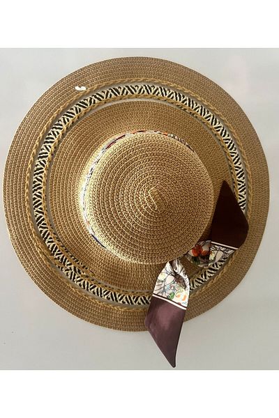 demirosa Women's Straw Beach Hat