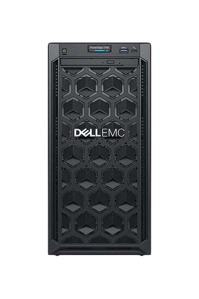 Dell PowerEdge T140 Server With Intel Xeon E-2124 Processor/8GB RAM/DOS/2TB HDD Black