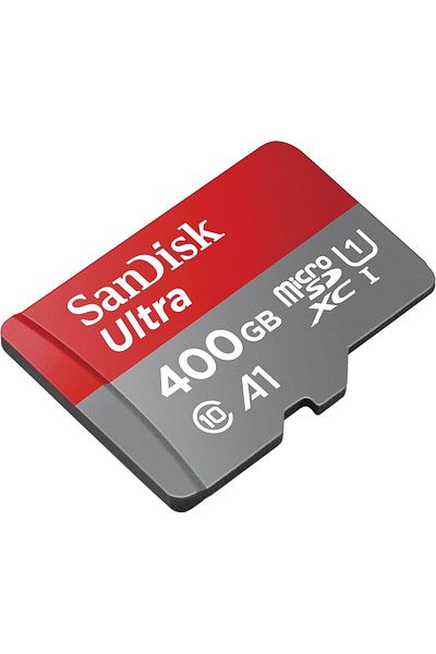 SanDisk SanDisk Ultra microSDXC 400GB Card with Adapter, 120MB/s, A1, C10, U1, FHD