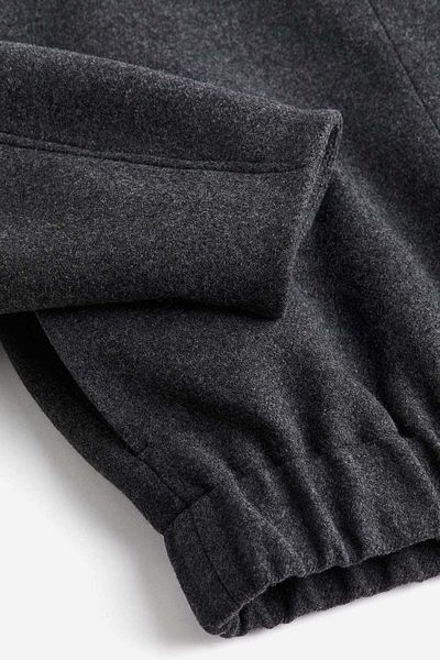 H&M Oversized wool-blend bomber jacket