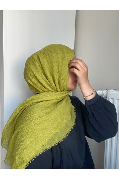 shop Lime rengi Bürümcük şal