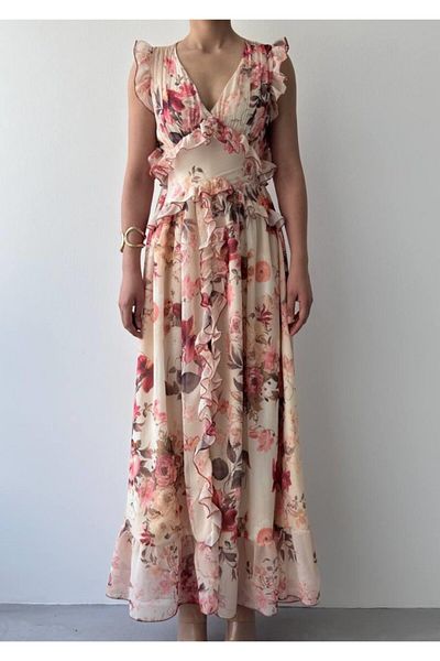 Femella Women Fashion Rith Midi Dress